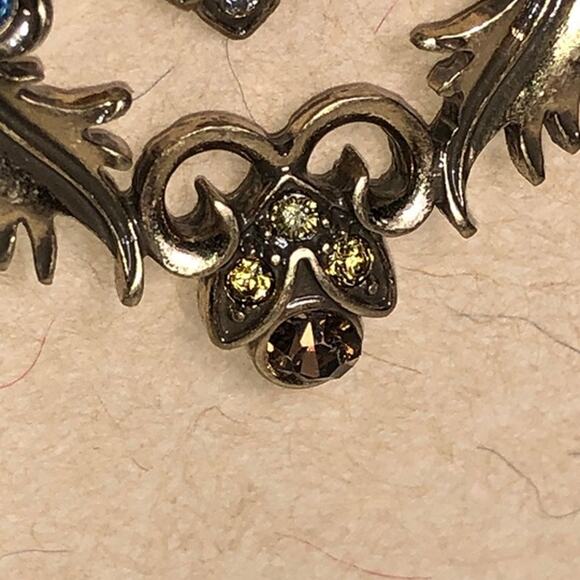 CHLOE & ISABEL ROYAL THISTLE STATEMENT EARRINGS- E025 - Picture 4 of 5